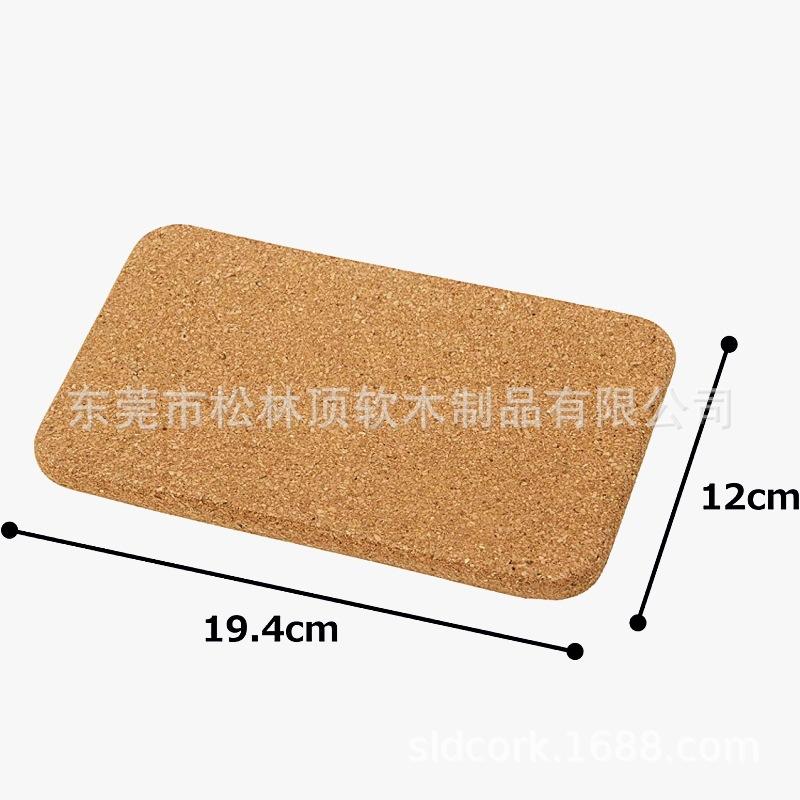 沙拉餐盘软木托盘底座