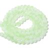 Contas Redondas de Material Jade Bicolor Laqueado Cozido de 8mm Imitação de Calcedônia Contas de Vidro Lampwork DIY Pulseira Colar Contas Soltas Acessórios