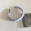 Diadema de Esponja con Borde Ancho y Lunares de Satín, Simple y Versátil, para Mujer, Pinza para el Cabello de Moda para el Viaje Diario, Elegante Accesorio para el Cabello