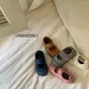 Zapatos de Algodón Nuevos de Invierno 2022 para Niños Estilo Coreano Zapatos para Niños con Velcro Suela Suave Zapatos Calientes para Bebé Dropshipping