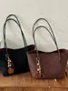 Popular Coreana Retro Temperamento Bolso de un solo hombro para mujer Otoño Versátil Elegante Estampado de Leopardo Viaje diario Bolso para axila Madre e Hijo