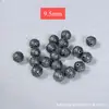 Cuentas espaciadoras de plata 999 vintage de Shanxi, anillos corredizos, accesorios de terrón de azúcar, adornos culturales y artísticos para DIY