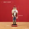 Cascanueces de Navidad Figura de Madera Adorno Forma de Soldado Mesa de Sala de Estar Ventana Decoración Festiva
