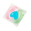 Bola de detergente para ropa de tres cámaras, limpieza profunda, protección del color, fragancia, compatible con perlas de detergente, desgerminado y eliminación de ácaros, líquido para ropa con perfume.