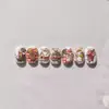 Carnaval de Natal Ursinho Branco Cavalo de Tróia Alívio de Natal Adesivo para Nail Art Porta-Canetas para Caderno Câmera Decoração DIY