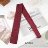 Fornecimento Direto de Fábrica Ponto de Venda Casual Estreita 6CM Colorida Estilo Coreano Gravata de Tricô de Lã Europeia e Americana Unissex Decorativa