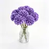 Ramos de Flores Artificiales Transfronterizos, Dientes de León, Hortensias, Adornos para Decoración del Hogar, Flores de Mano, Flores para Bodas, Flores Falsas al por Mayor