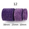 Acessórios para cabelo DIY Material Fita brilhante Decoração Gradiente Cebola Veludo Cor Cebola Cinto Laço Fita Acessórios para vestuário
