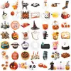 50 nuevas pegatinas de graffiti de Halloween de dibujos animados para decoración creativa impermeable DIY en cuadernos y equipaje