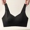 Sujetador original para mujer de talla grande para bustos voluminosos, diseñado para hacer que el busto parezca más pequeño, levantar y dar soporte, prevenir la flacidez, recoger los lados, sujetador de realce ajustable