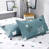 Fundas de Almohada Cómodas de Algodón Puro Lavado, un Par de Fundas de Almohada Extraíbles y Lavables Estudiante Ins 48X74 Funda de Almohada Individual Doble