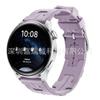 Adecuado para Huawei Gt3/4/5/6 Correa de Reloj Samsung Watch567 Correa de Reloj Hermes Patrón H Silicona Correa de Reloj de Liberación Rápida