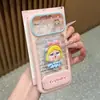 Soporte de Bebé Llorando con Lunares 3D se Transforma Instantáneamente en Funda Transparente Cielo Estrellado Dopamina Compatible con iPhone 16 y iPhone 17 Pro Max