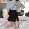 Ropa para Mujer Tallas Grandes Adecuada para Chicas con sobrepeso, Caderas y Muslos Gruesos, Falda Nueva de Verano para Chica con sobrepeso, Falda de Corte A Adelgazante