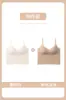 Camisola sin costuras Jiandaniao para mujer, ropa interior de verano sin necesidad de sujetador, con copas en el pecho, top de encaje para usar como prenda exterior en verano