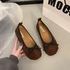 Zapatos Planos Bajos Retro de Nicho Estilo Coreano para Mujer, Nuevo Modelo Primavera 2026, Zapatos Mary Jane Elegantes con Lazo y Suela Suave