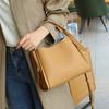 Bolso de Piel de Vaca para Mujer, Bolso de Mano de Alta Gama para el Trabajo, Nuevo Modelo 2026, Bolso Tote Práctico de Gran Capacidad, Bolso Cruzado para Mujer