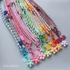 Lanyard Desmontable Creativo Nuevo de Doble Propósito, Correa Cruzada, Colgante de Flor Ins de Dibujos Animados, Duradero