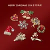 Broche de Navidad 2025 Nuevo de Moda de Gama Alta para Traje Suéter con un Ambiente Festivo, Exquisito Pin de Navidad Accesorio