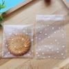 Bocadillo Horneado Bolsa de Empaque para Bocadillos Fruta Deshidratada Galletas Bolsa con Cierre Zip Caricatura Dulces Bolsa Autoadhesiva Bolsa Autoadhesiva Transparente