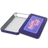 Fabricante Produce Empaques de Lata Alimentaria, Latas para Almacenamiento de Tarjetas y Empaques de Lata Rectangulares Personalizados para Dulces