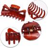 Accesorios de Pinza de Agarre para Peluca 9.4cm Pinza Grande Negra y Blanca Café para el Cabello de Mujer Outlet de Fábrica Moño para el Cabello