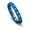 UILZ AliExpress Módulo Italiano Pulseira Diy Destacável Aço Titânio Destacável Personalidade Moda Combinação Pulseira