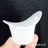 Suministro en stock taza de silicona para lavado de ojos suave 8ml taza de lavado de ojos con escala fabricante de taza de lavado de ojos