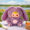 Juguete de Peluche Grande Familia de Tres Conejitos Peludos Caja Sorpresa de Peluche Celebridad de Internet Más Vendido Decoración de Dormitorio Regalo de Cumpleaños