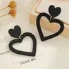 Venta Caliente en Amazon Pendientes de Acrílico de Colores Dopamina Amor Moda Simple Europea y Americana Pendientes Personalizados para Mujeres