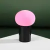 Bola de Molienda Redonda Esponja de Aire para Maquillaje Bola de Maquillaje Doble Uso Seco y Húmedo Sin Polvo Mango Portátil Huevo de Maquillaje
