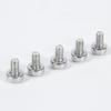 Gushuai Tornillo de Corona Niquelado Tornillo de Corona Tornillo Phillips Gabinete Tornillo Multitamaño M6