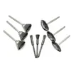 Escova de Aço para Esmerilhadeira Elétrica, Escova de Polimento Elétrica para Artesanato, Escova de Polimento com Base de Nogueira, Escova de Polimento para Marcenaria, Escova de Nylon, Cabeça de Escova Elétrica para Artesanato