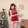 Navidad Sexy Año Nuevo Atuendo Navideño Chica Conejita Disfraz Navideño Cosplay Performance Anime Lencería
