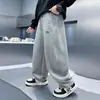 Calça de Moletom de Malha Cartoon Nova para Meninos, Crianças Maiores, Calças Retas Largas para Primavera e Outono 2026, Tendência de Atacado Transfronteiriço