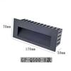 Nuevas Luces LED para Escalones, Luminarias Empotradas Minimalistas para Pared Exterior, Luces para Esquinas de Caminos Exteriores, Directo de la Fábrica Fuente
