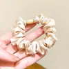 Melaleuca Satín Pedrería Termoadhesiva Goma para el Cabello Estilo Coreano Cuerda para el Cabello Tipo Intestino Accesorios para el Cabello de Alta Gama para Mujer Accesorios para el Cabello Cuerda para el Cabello de Alta Gama para Mujer