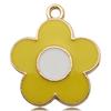Chaveiro de Metal Desenho Animado Liga Criativa 1 Pingente de Flor Pequena Acessórios Personalizados Combinação de Cores com Óleo Gotejado Pingente Pequeno de Margarida