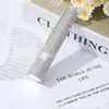Lâmpada de Linha Única Cravejada de Diamantes Transfronteiriça Lâmpada de Fototerapia para Unhas Tela de Exibição Portátil Lâmpada de Cura de Unhas Lâmpada de Luz Roxa Lâmpada de Luz Vermelha