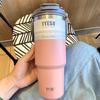 Taishuo Nuevo Producto Sátchel de Gran Capacidad Vaso Termo Olla Deportiva Vaso para Coche Vaso para Café de Coche Exportación Acero Inoxidable 304