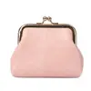 Nueva cartera moda mujer versión mini versátil monedero estudiante clip celebridad de internet bolsa para monedas monedero pequeño de gran capacidad