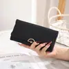 Billetera Larga para Mujer de Venta Caliente en Comercio Exterior Transfronterizo, Simple y Versátil, Multifuncional, Bolso de Mano Plegable de Moda para Mujer