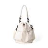 Bolso de Hombro Plegado Único de Tela Oxford para Mujer, Bolso Cruzado Casual de Gran Capacidad para el Día a Día, Bolso Cubo Moderno y Versátil