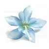 Flor Artificial Fresca Cabeza de Flor de Lirio Materiales para Broche de Pelo, Corona, Adorno de Cabello Hecho a Mano DIY