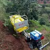 Vehículo de transporte de montaña monorriel de alta potencia para huertos y jardines de té, transportador de colinas trepador, vehículo de transporte sobre orugas agrícola para colinas y zonas montañosas