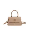 Bolso Pequeño de Tela de Moda Transfronterizo para Mujer 2025 Nuevo Bolso de Hombro Cruzado Vintage Bolso de Mano Versátil Bolso Cuadrado Pequeño de Alto Valor