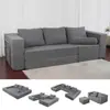 Sofá Cama Comprimido, Plegable y de Doble Propósito, Adecuado para Apartamentos Pequeños, Moderno y Minimalista, Sofá Cama para Sala de Estar sin Marco