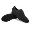 Novos Sapatos de Dança Moderna em Tecido Oxford para Homens Sapatos de Dança ao Ar Livre para Amizade de Professores Sapatos Quadrados de Salto Alto Valsa