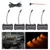 Adecuado para Jeep Wrangler Jl Modelos 18-23 Parrilla Especial Luz Amarilla Pequeña App Colorida Rgb Luz Diurna