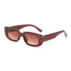 Nueva Celebridad de Internet Sellado Fanmei Gafas de Marco Negro Gafas de Sol de Marco Grueso Personalizadas Street Shooting Didi Cooler Hip-Hop Gafas de Sol